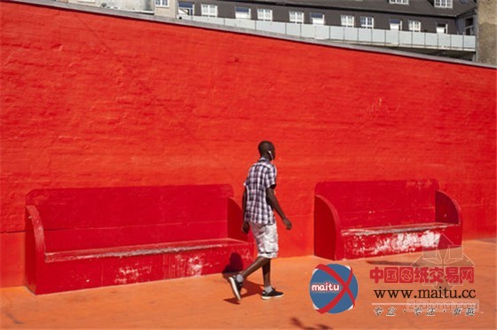 丹麦哥本哈根彩色艺术城市公园