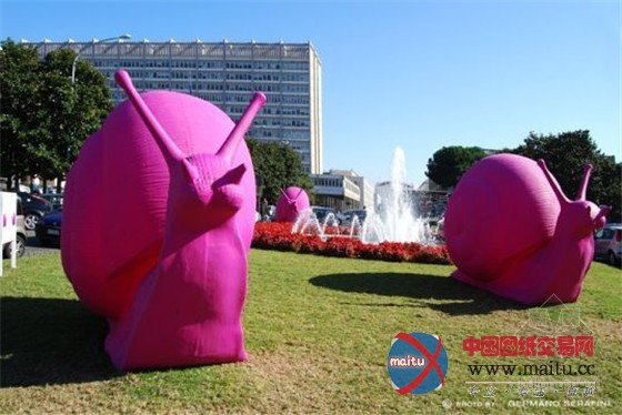 澳大利亚悉尼街头蜗牛霓虹灯