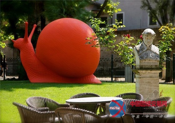 澳大利亚悉尼街头蜗牛霓虹灯