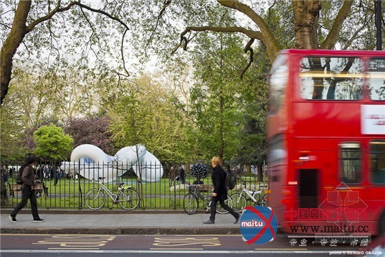 英国伦敦博物馆花园和平展馆
