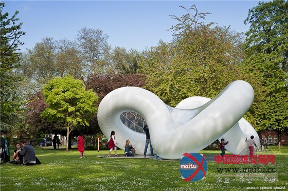 英国伦敦博物馆花园和平展馆