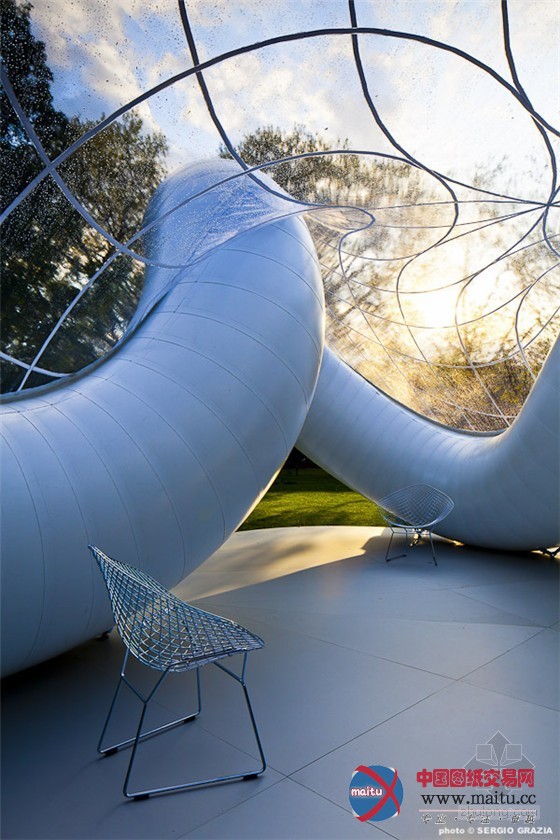 英国伦敦博物馆花园和平展馆