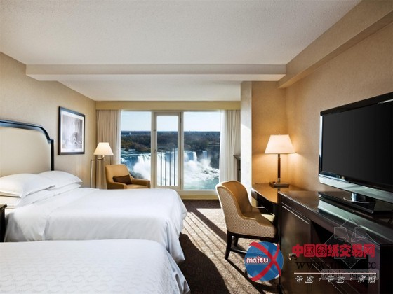 加拿大尼亚加拉喜来登瀑布酒店设计 极具现代气息