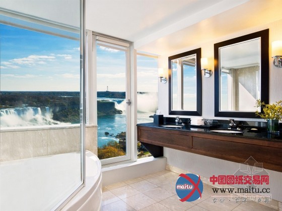 加拿大尼亚加拉喜来登瀑布酒店设计 极具现代气息