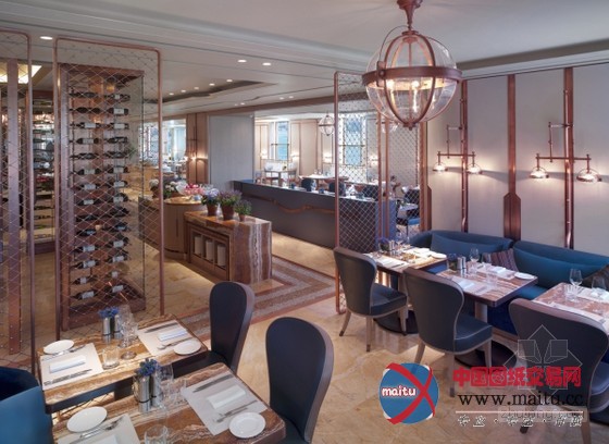 香格里拉IST TOO餐厅装修设计 十分的高档