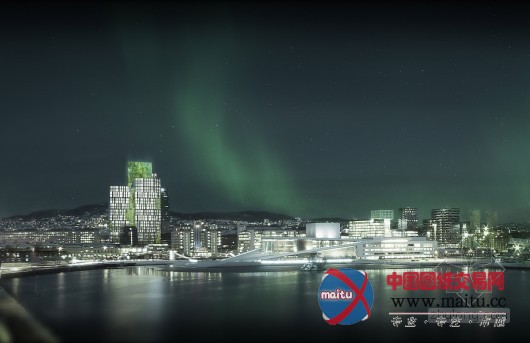 Schmidt Hammer Lassen等设计的挪威第一高楼