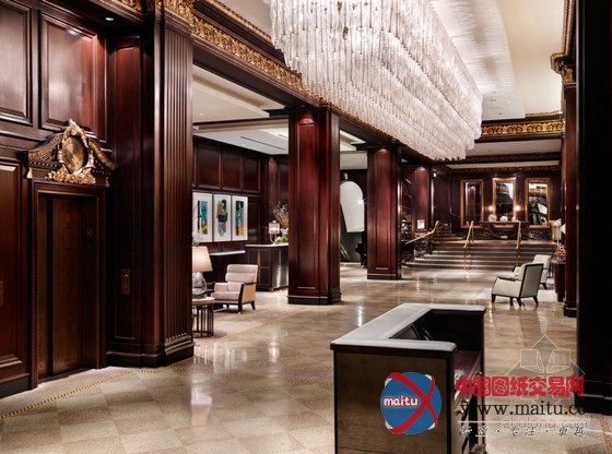 加拿大温哥华紫檀乔治亚酒店设计 充满传奇色彩