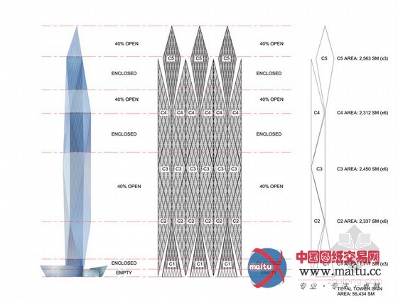 GDS设计的韩国首尔摩天大楼