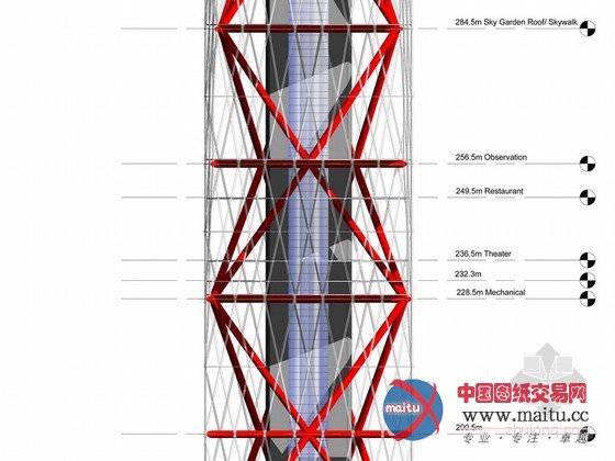 GDS设计的韩国首尔摩天大楼