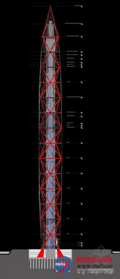 GDS设计的韩国首尔摩天大楼