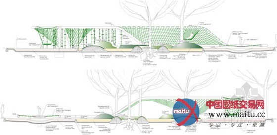 德国威斯巴登地标景观:雕塑游乐场