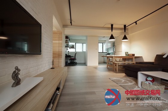 台湾北部陈公馆简洁公寓设计