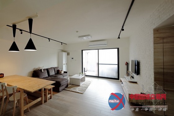 台湾北部陈公馆简洁公寓设计