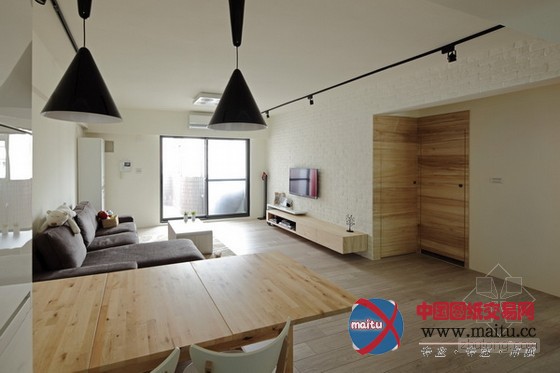 台湾北部陈公馆简洁公寓设计