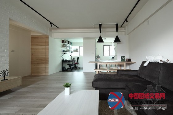 台湾北部陈公馆简洁公寓设计