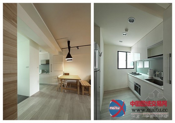 台湾北部陈公馆简洁公寓设计