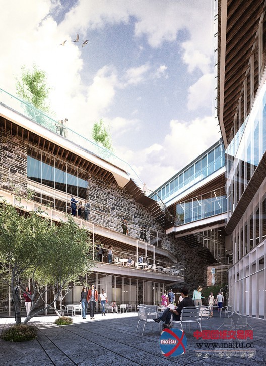 V工作室设计的美国布鲁克林区商业大厦