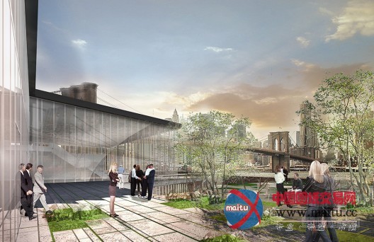 V工作室设计的美国布鲁克林区商业大厦