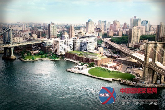 V工作室设计的美国布鲁克林区商业大厦