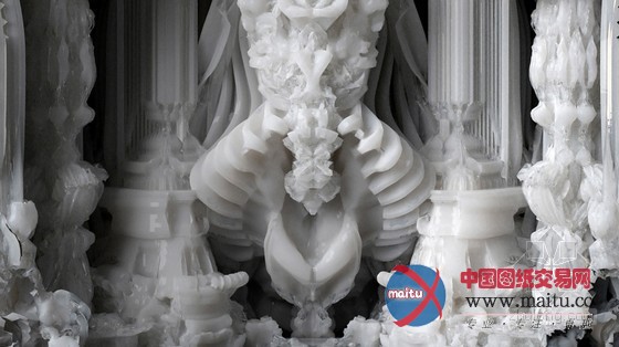 michael hansmeyer+benjamin dillenburger设计的瑞士3D打印雕塑