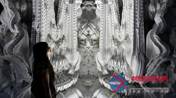 michael hansmeyer+benjamin dillenburger设计的瑞士3D打印雕塑