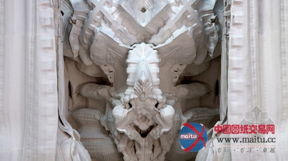 michael hansmeyer+benjamin dillenburger设计的瑞士3D打印雕塑