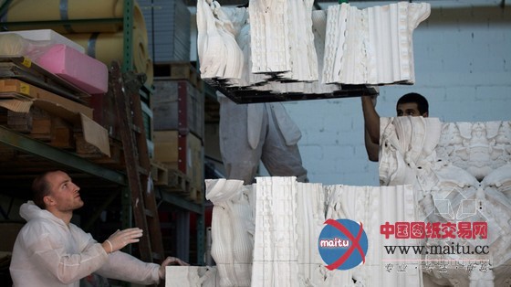 michael hansmeyer+benjamin dillenburger设计的瑞士3D打印雕塑