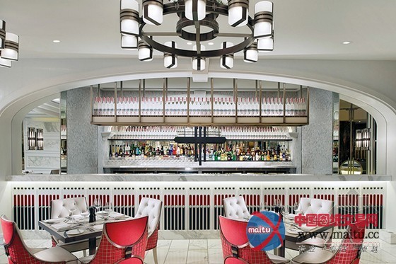 极少见的墨尔本的Crown Towers酒吧餐厅设计