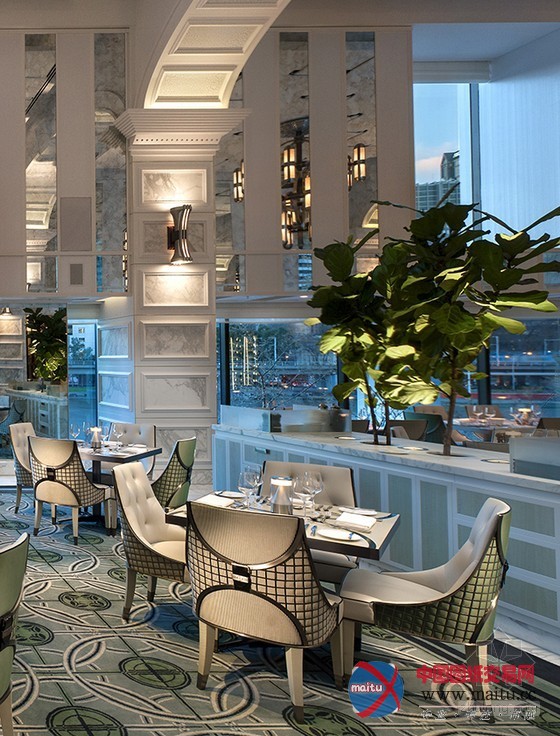 极少见的墨尔本的Crown Towers酒吧餐厅设计