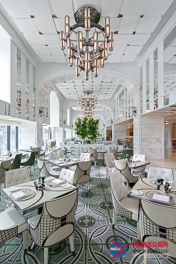 极少见的墨尔本的Crown Towers酒吧餐厅设计