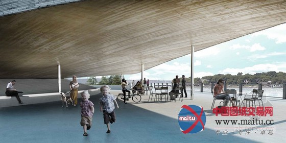 BIG设计的纽约布鲁克林大桥公园码头