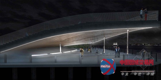 BIG设计的纽约布鲁克林大桥公园码头