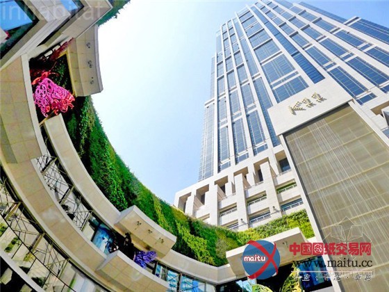 中国上海K11购物中心内的城市豆芽农场