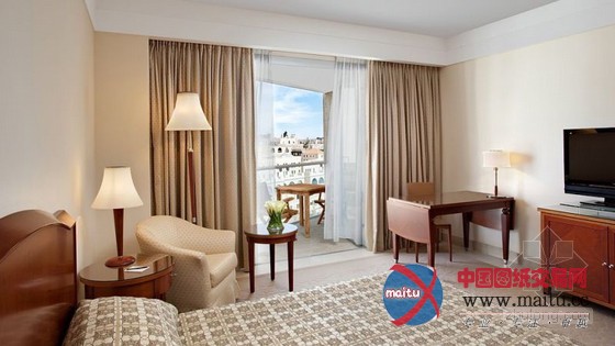 以色列耶路撒冷大卫城堡酒店设计 远眺古城风貌