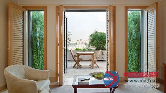 以色列耶路撒冷大卫城堡酒店设计 远眺古城风貌