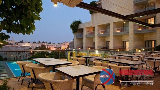 以色列耶路撒冷大卫城堡酒店设计 远眺古城风貌