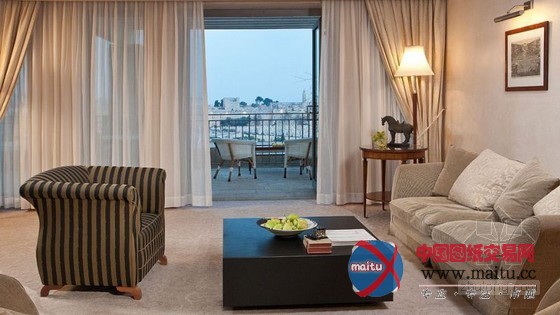 以色列耶路撒冷大卫城堡酒店设计 远眺古城风貌