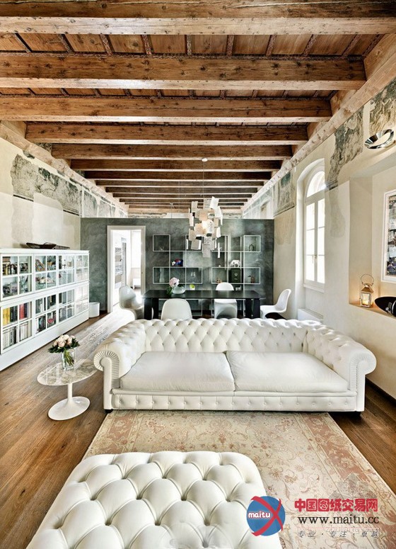 旧公寓改造设计 现代与传统碰撞的火花