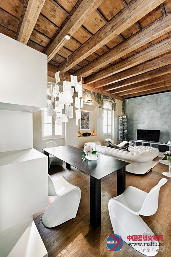 旧公寓改造设计 现代与传统碰撞的火花