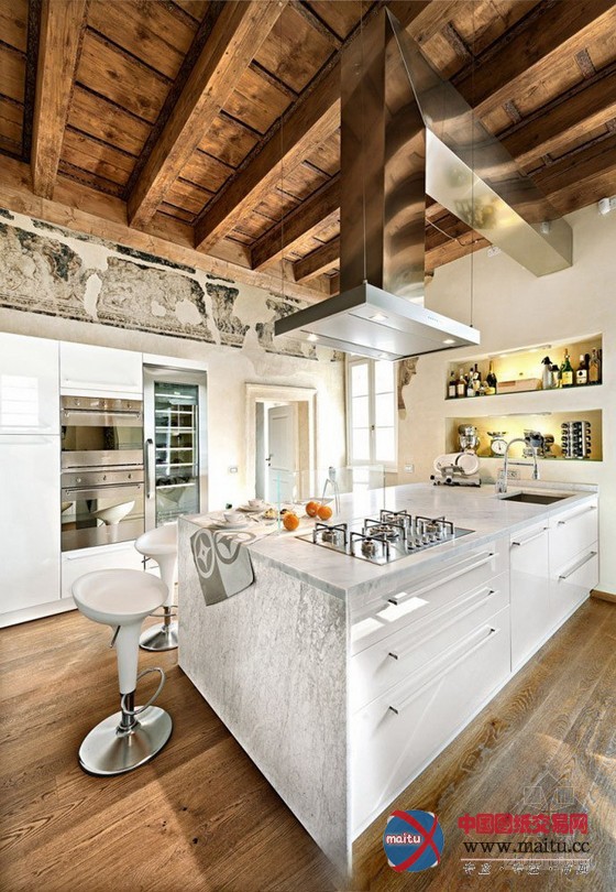 旧公寓改造设计 现代与传统碰撞的火花