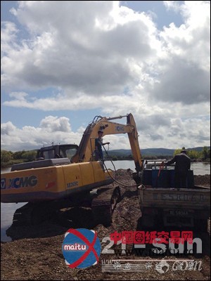 徐工挖掘机第一时间助力东北灾区抗洪抢险