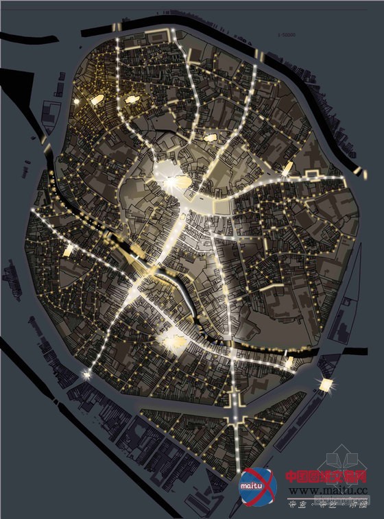 比利时梅赫伦城市照明总体规划