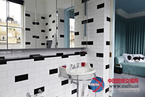 优雅的淡蓝色住宅 十分的特别