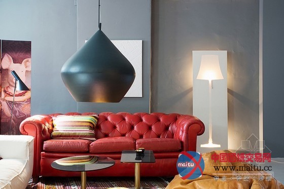 色彩混搭的摩登公寓设计 简约舒适