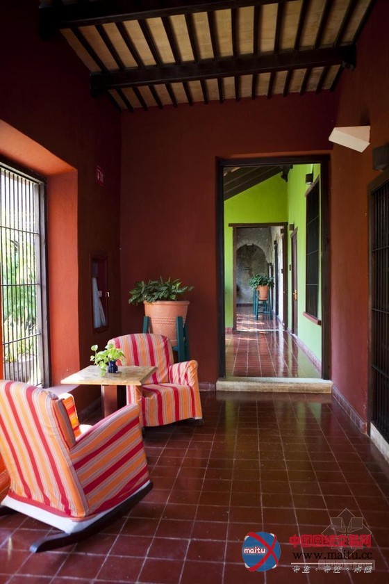 墨西哥坎佩切豪华精选酒店设计 色彩鲜艳的装饰