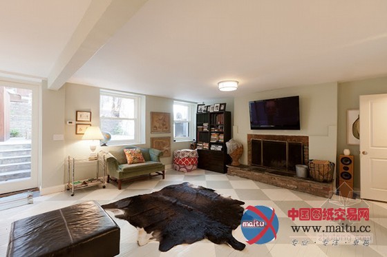 纽约哈德逊河超大住宅设计 复古美式气息