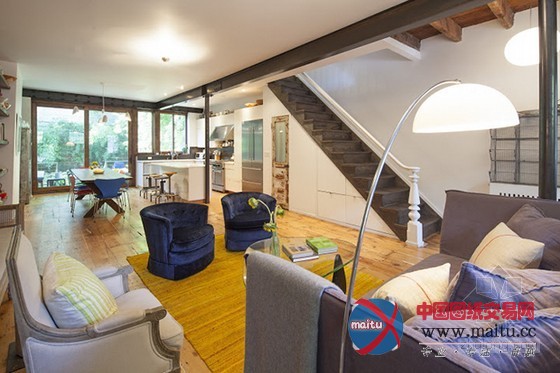 纽约哈德逊河超大住宅设计 复古美式气息