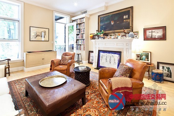 纽约哈德逊河超大住宅设计 复古美式气息