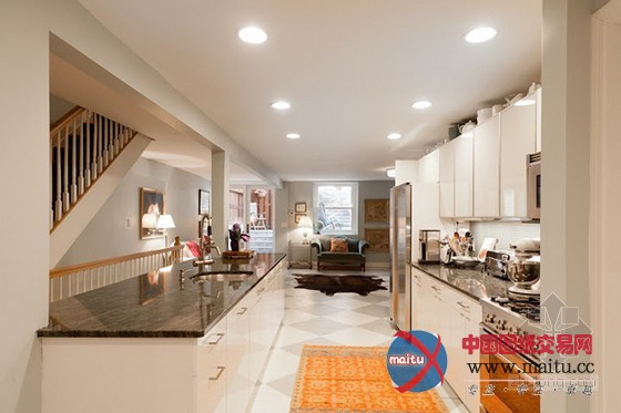 纽约哈德逊河超大住宅设计 复古美式气息