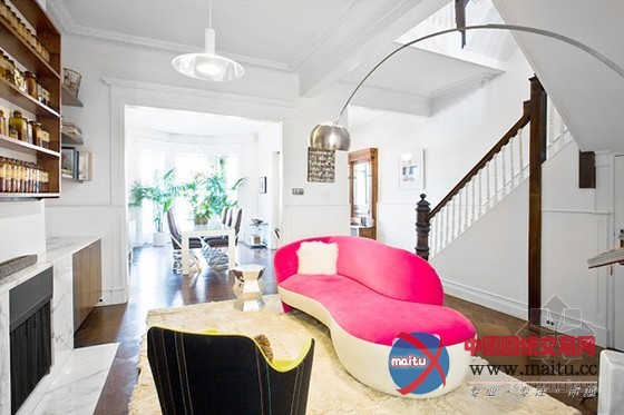 纽约哈德逊河超大住宅设计 复古美式气息